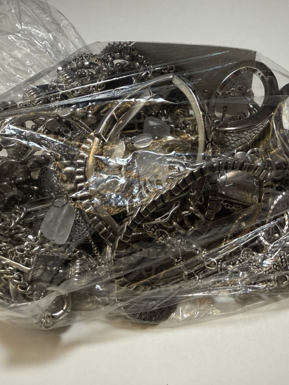 NEW UNUSED Mystery Jewelry Bag Silver Theme - Picture 6 of 9